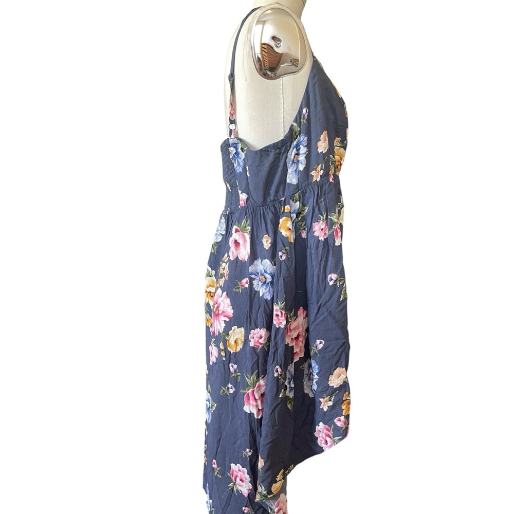 ❤️ NWT! Torrid Floral ‘Challis’ High Low Corset Tie Top - Picture 5 of 8